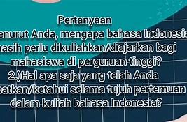 Mengapa Kita Harus Belajar Bahasa Indonesia Adalah